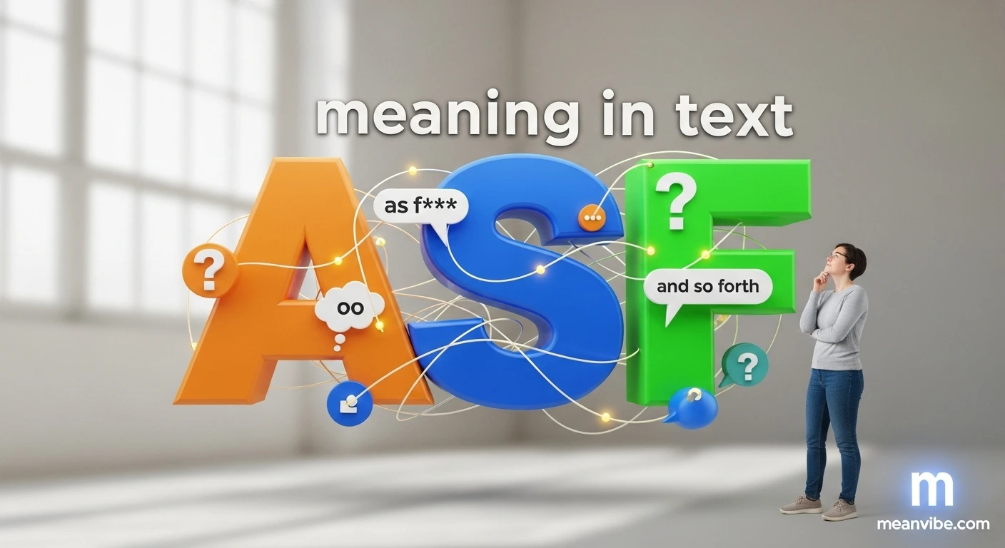 ASF Meaning in Text