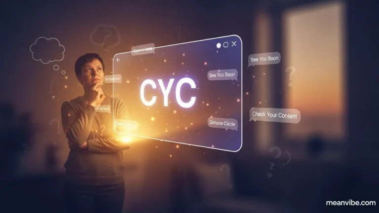 CYC meaning in text messages