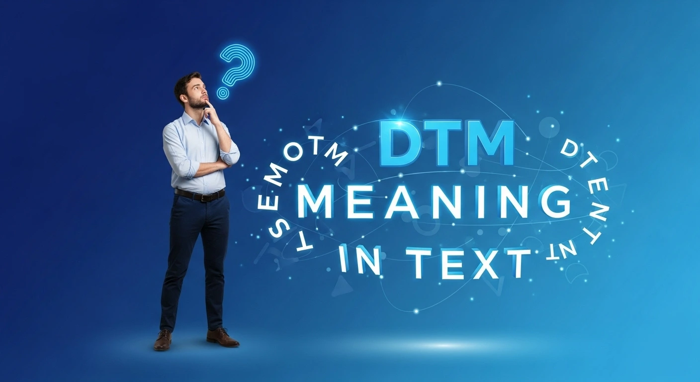 DTM Meaning In Text