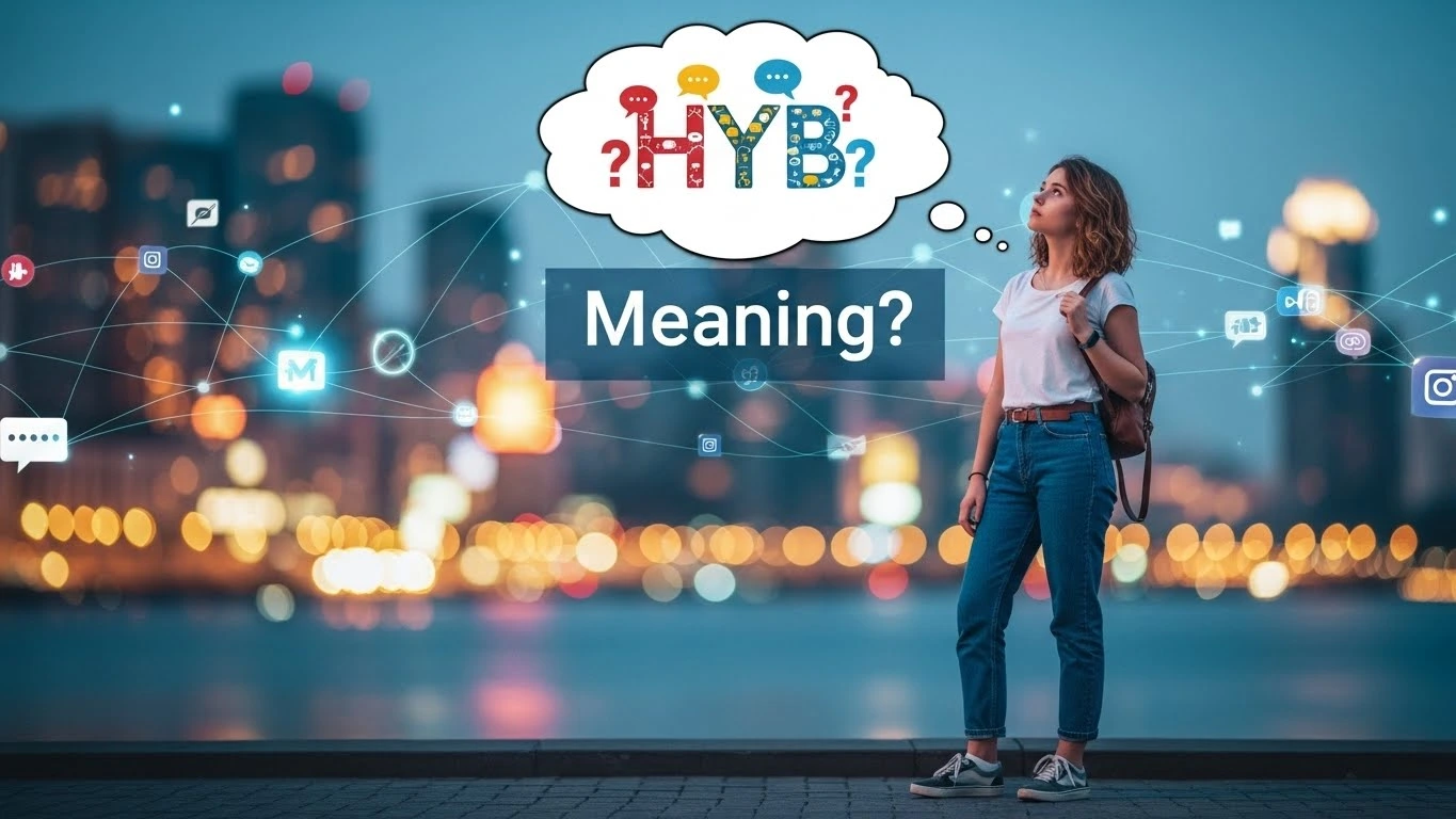 HYB meaning in texting