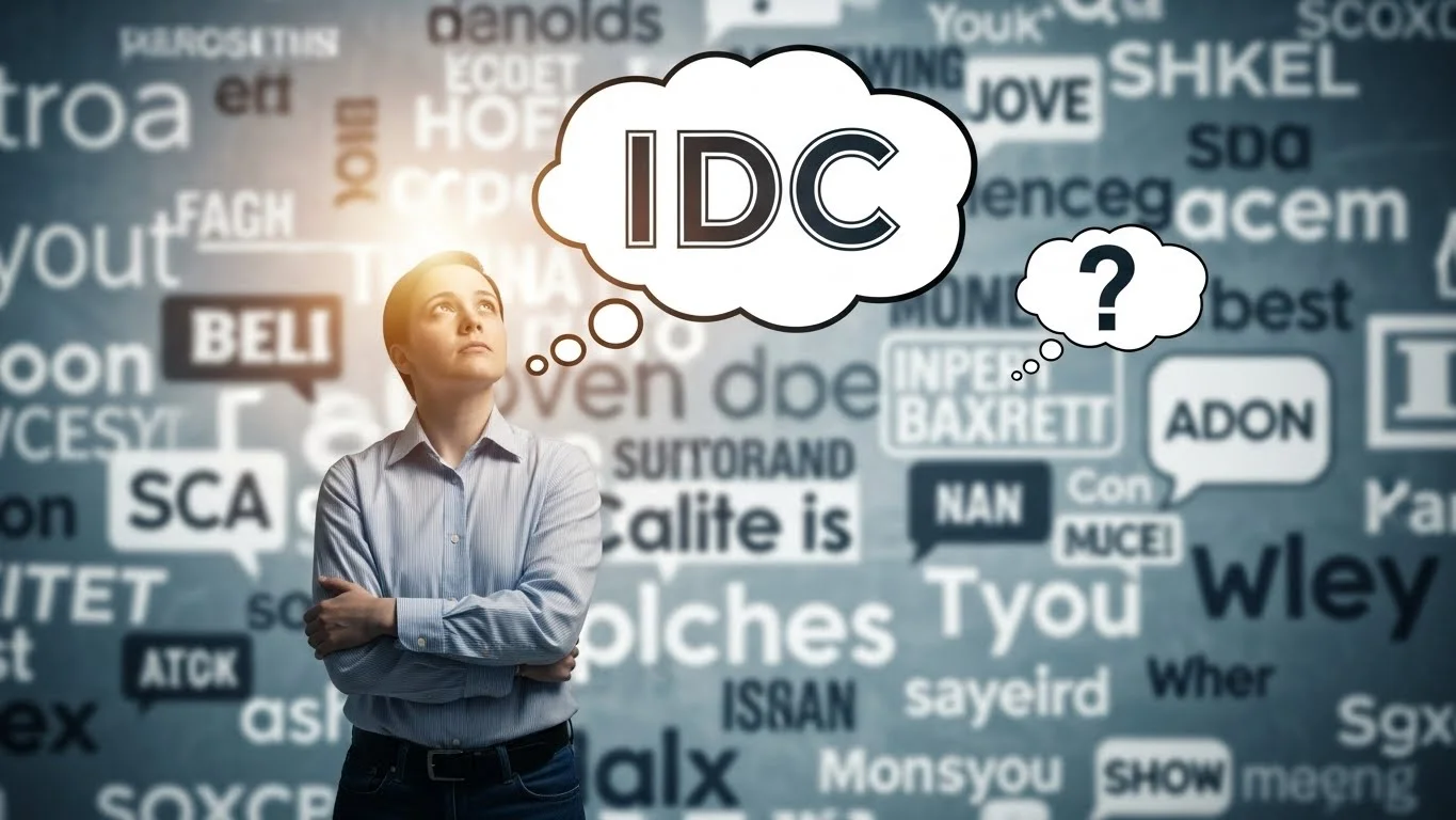 IDC meaning in text