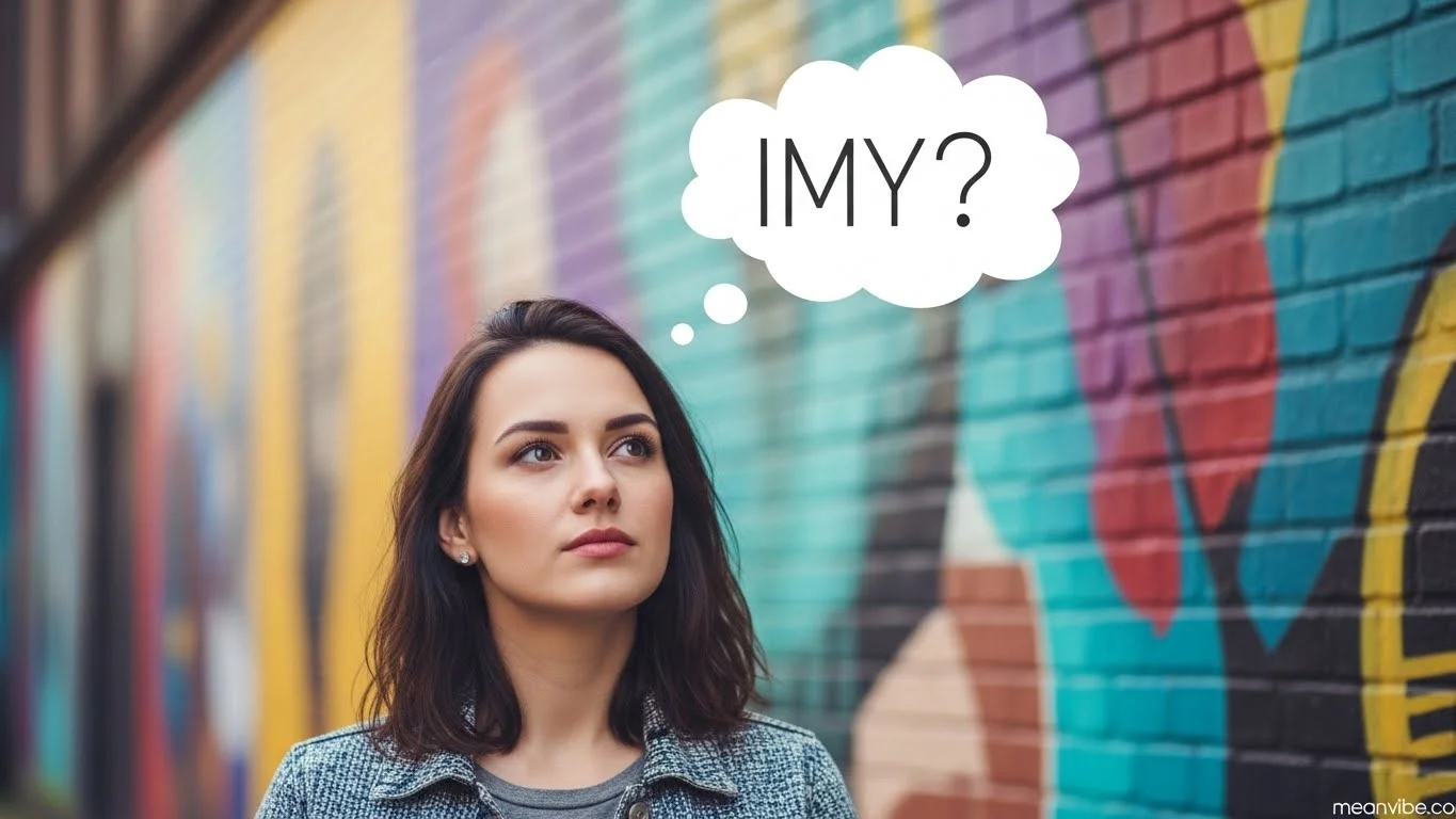 IMY meaning from a girl