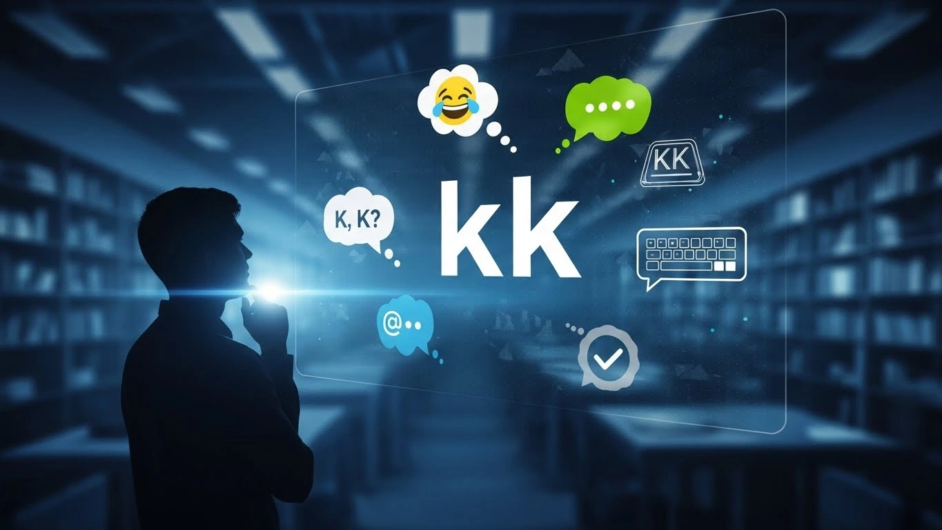 KK meaning in text