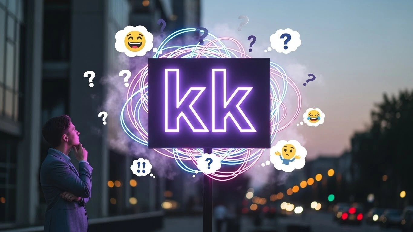 KK meaning in text