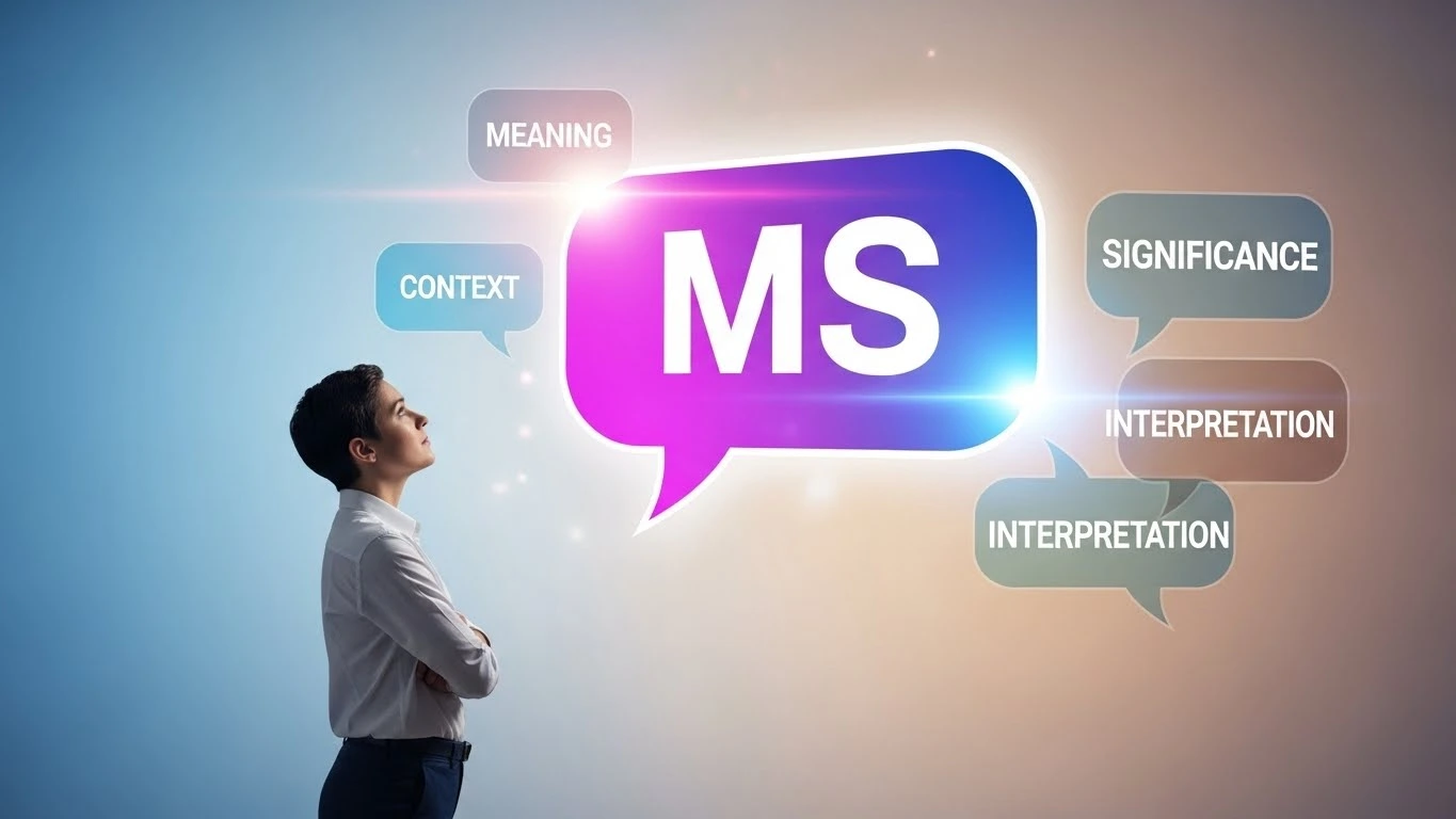 MS in chat & texting