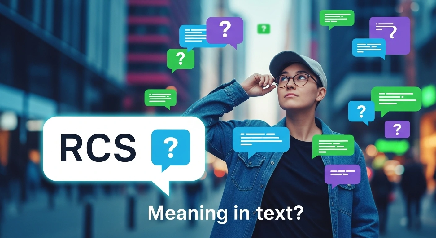 rcs meaning in text