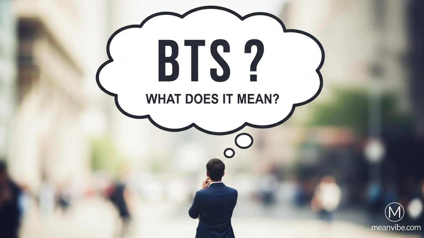 What Is BTS Mean in Text Messages ?(Primary Meaning)