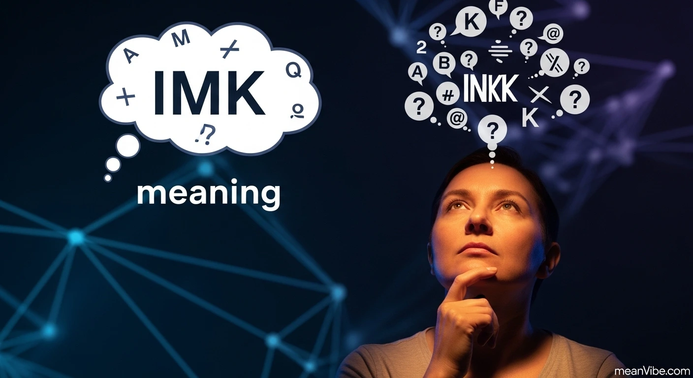 What Is IMK Meaning in Text? (Primary Meaning)