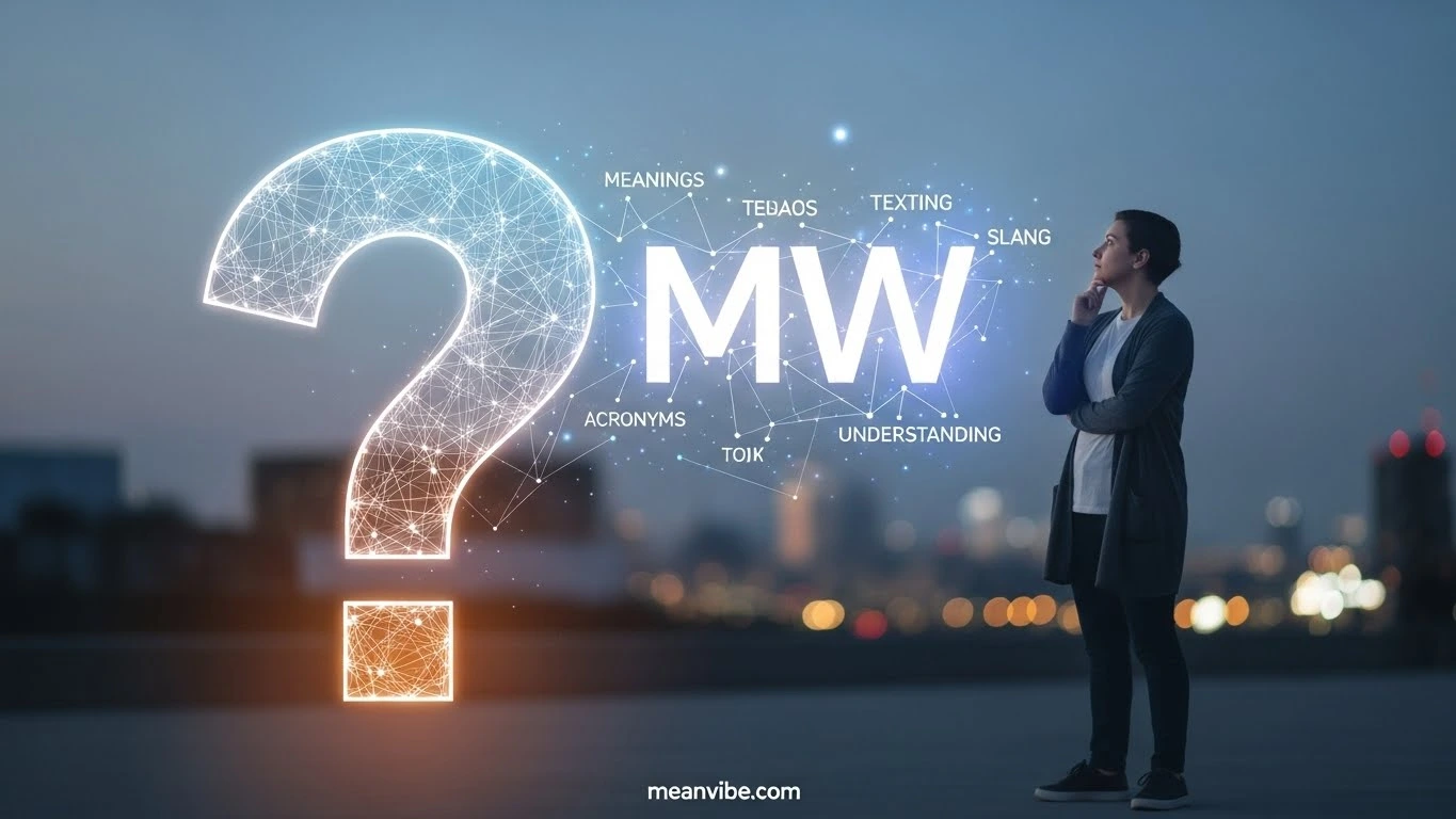 What Is MW Meaning in Texting? (Primary Meaning)