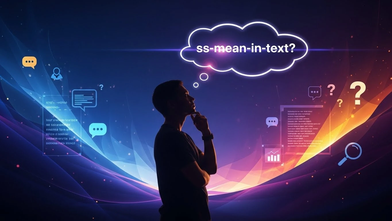 What Is SS mean in text? (Primary Meaning)