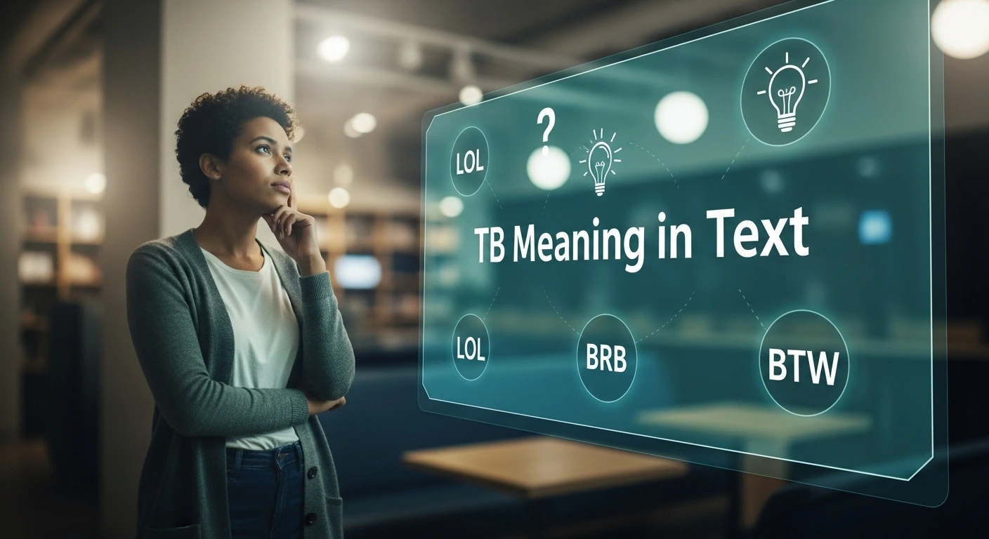 What Is TB Meaning in Text? (Primary Meaning)