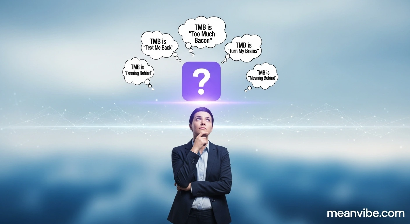 What Is TMB Meaning in Text? (Primary Meaning)
