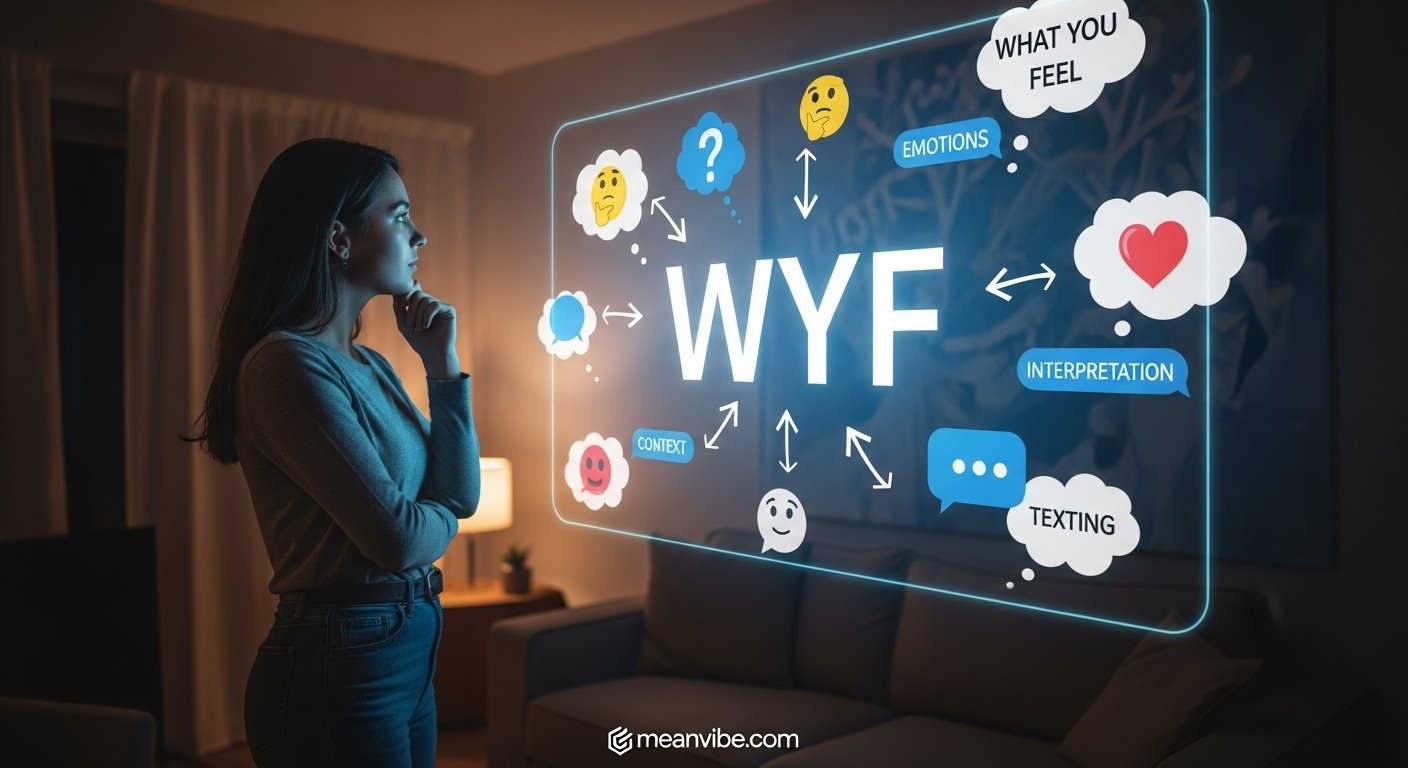 What Is WYF meaning in text? (Primary Meaning)