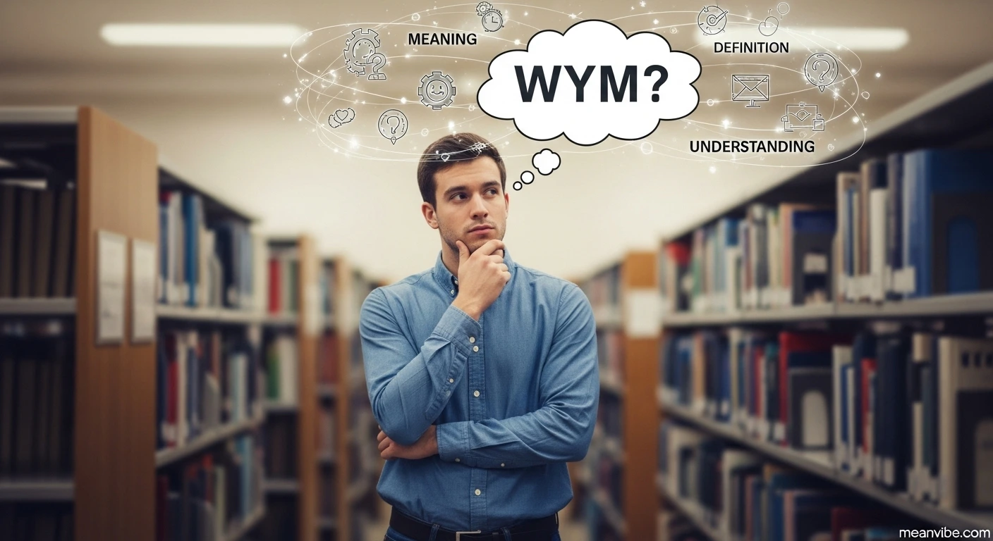 What Is WYM Meaning in Text? (Primary Meaning)