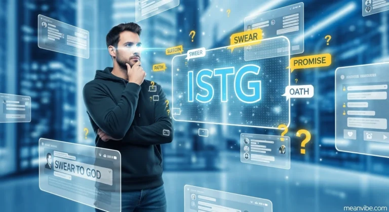 istg meaning in text