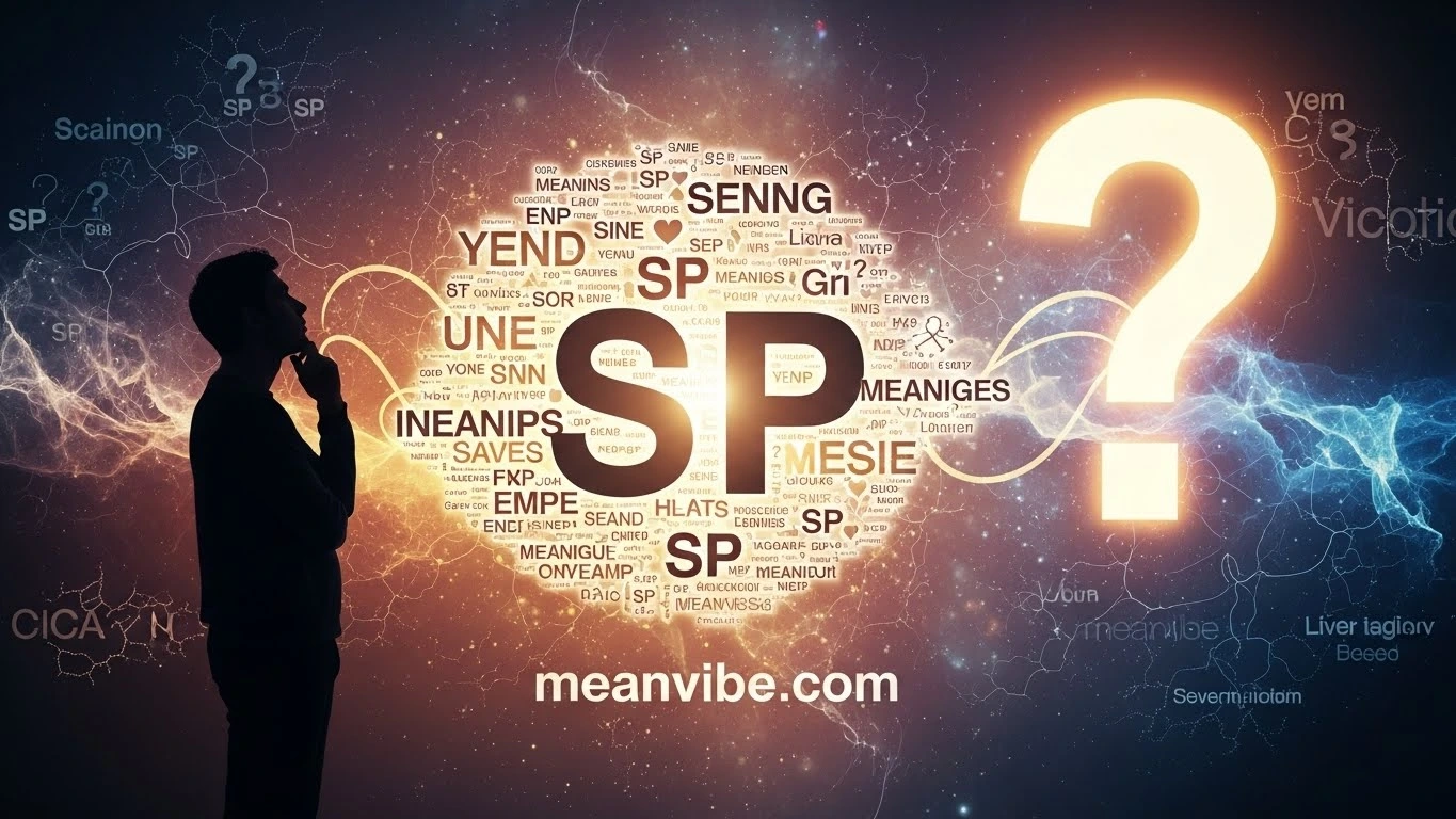 What does SP mean in text