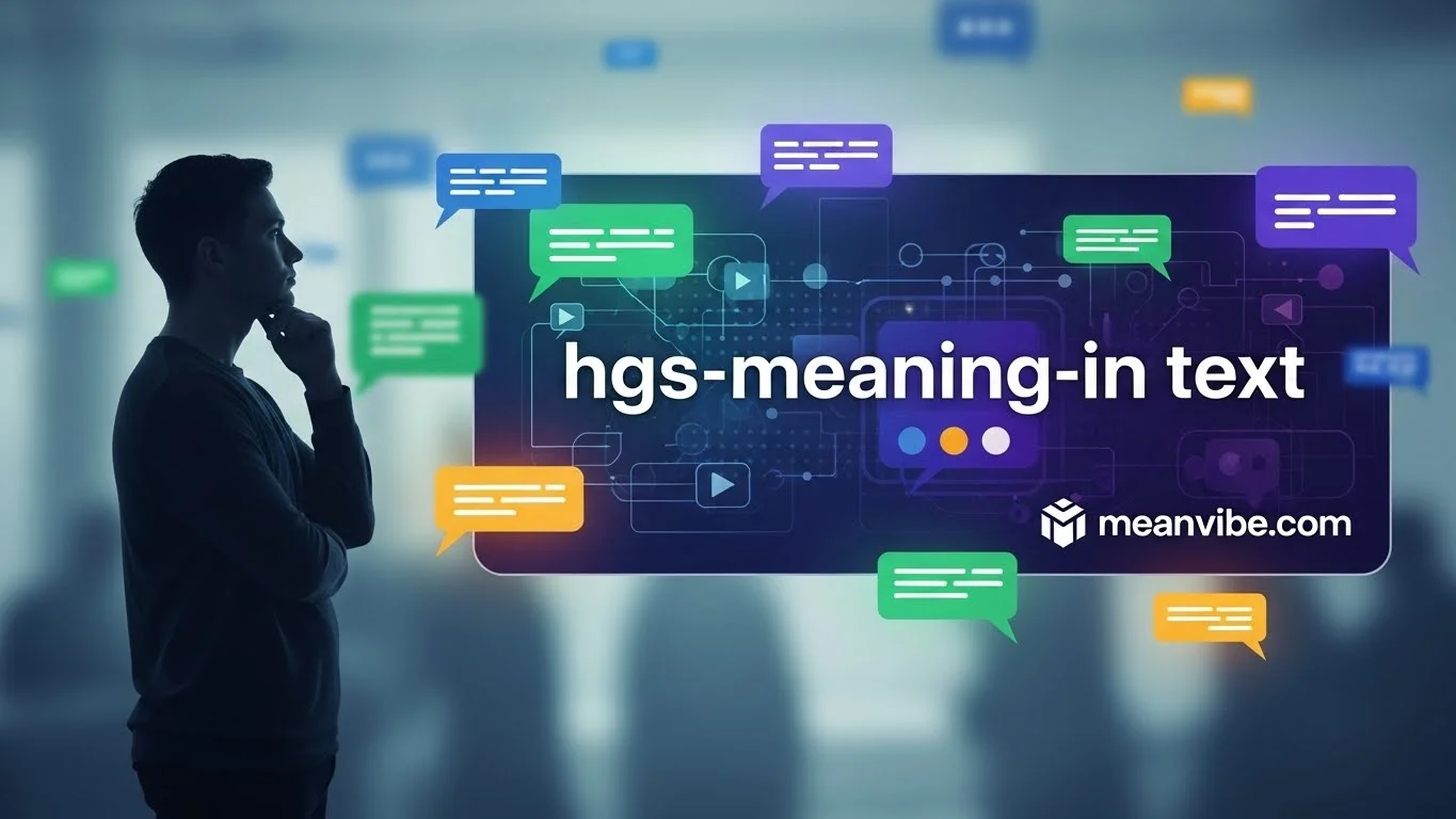 HGS meaning in text