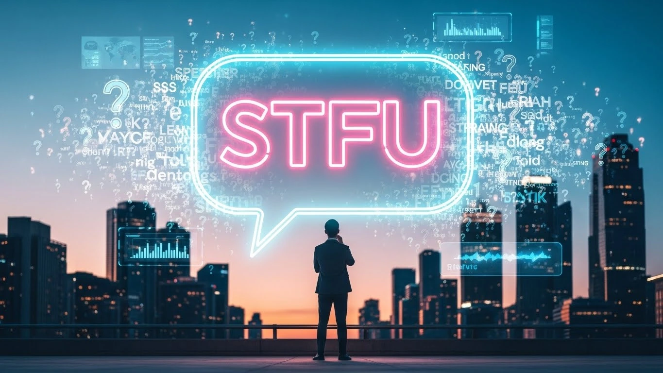 STFU meaning in text
