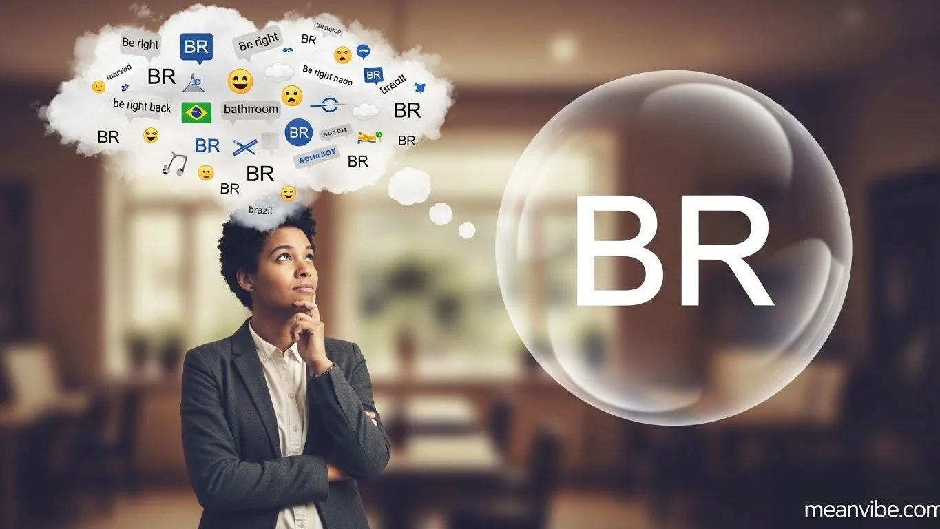 BR meaning in text messages