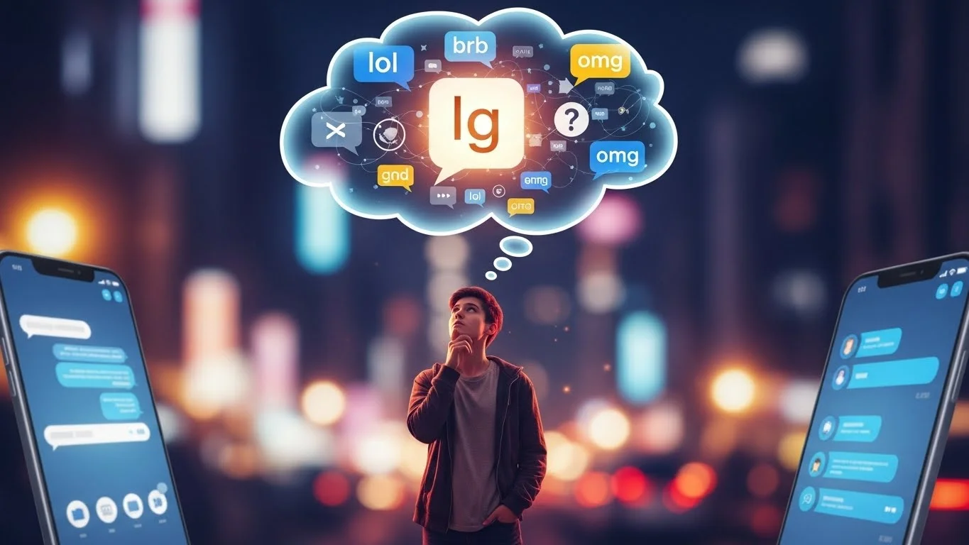 LG meaning in texting apps