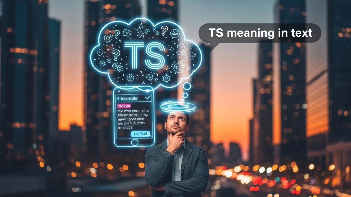 TS meaning in text