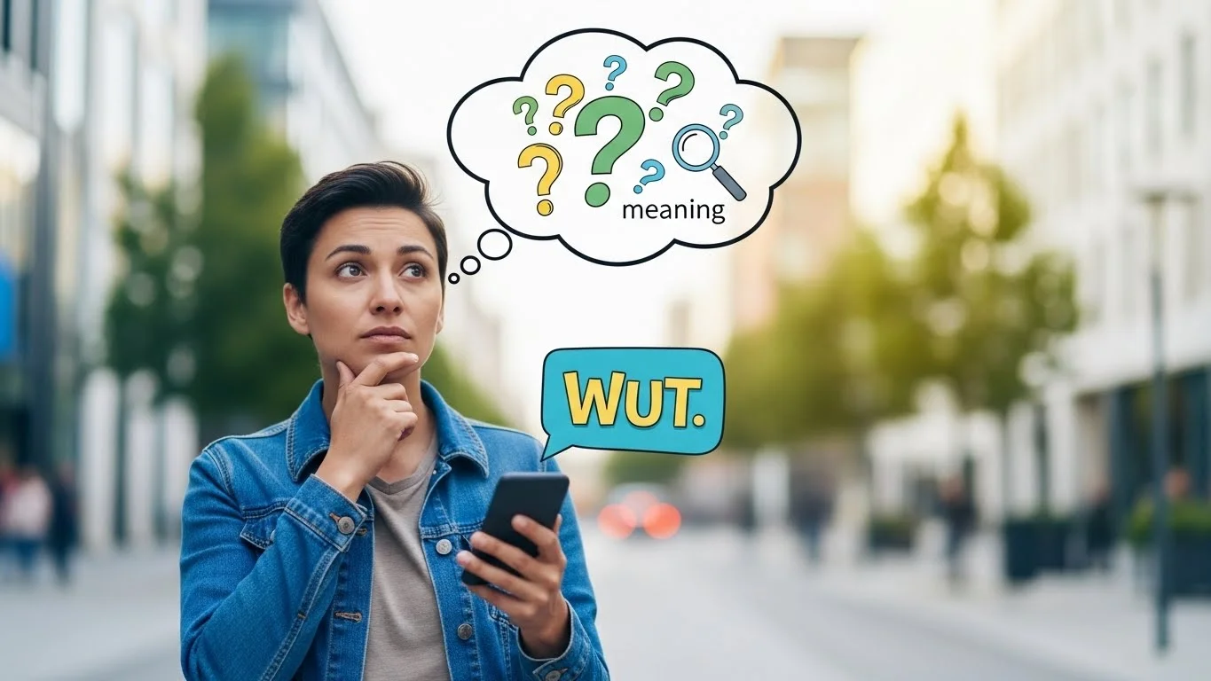 WUT meaning in text
