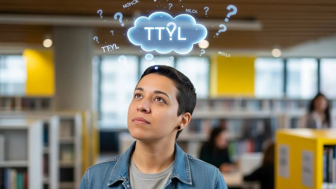 What does TTYL mean in text