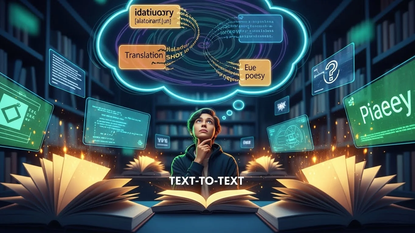 What does Text to Text mean