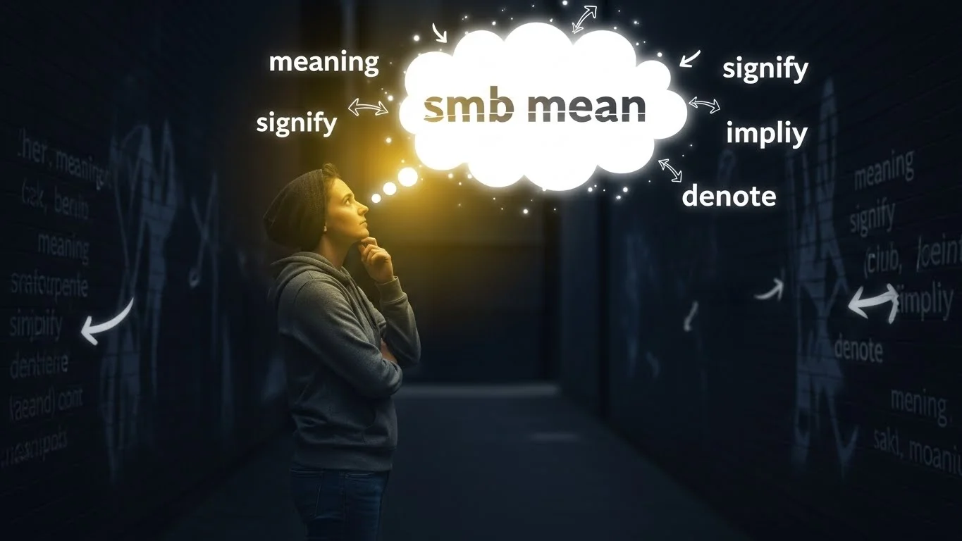 smb mean in text