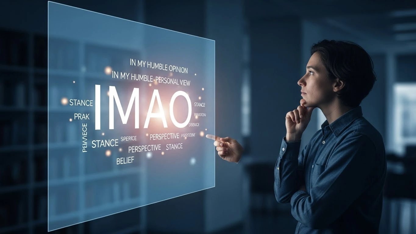 What Does IMAO Mean in Text? (Primary Meaning)
