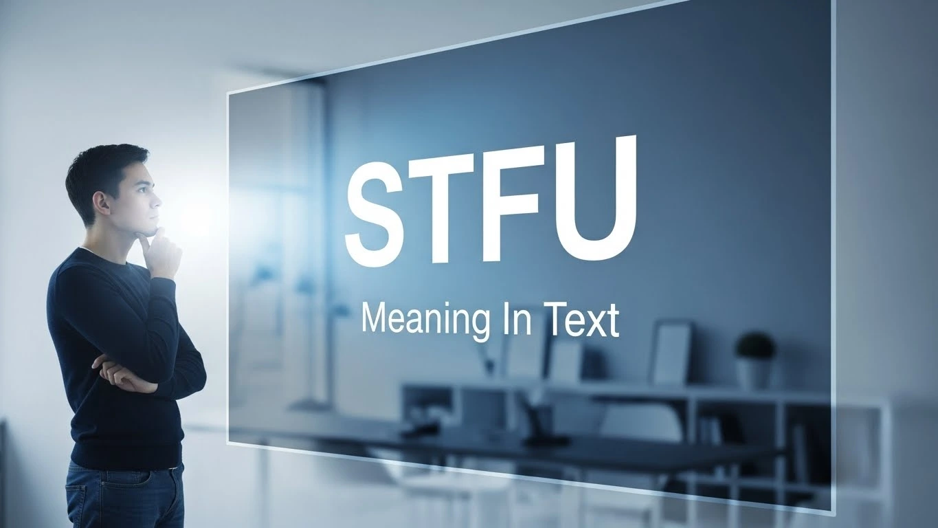 What Is STFU Meaning in Text? (Primary Meaning)