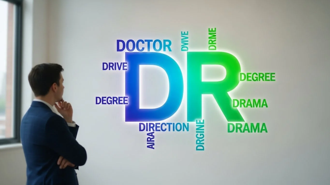 dr meaning in text messages