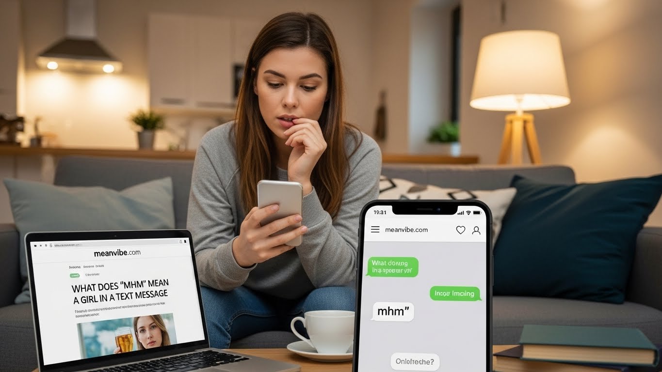 what does mhm mean in girls text messages