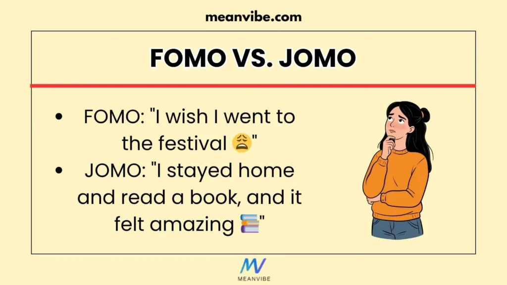FOMO vs. JOMO