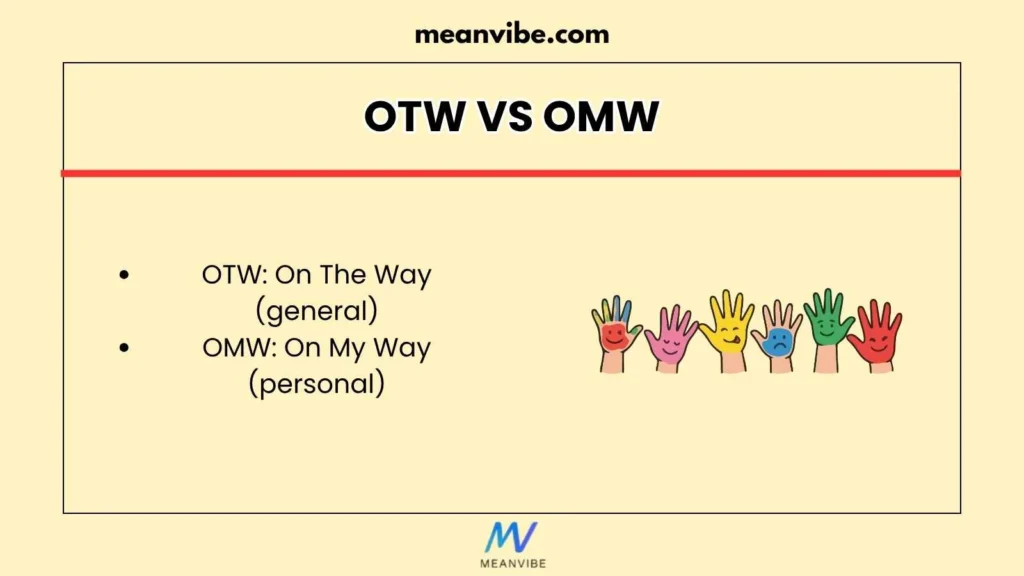 OTW vs OMW