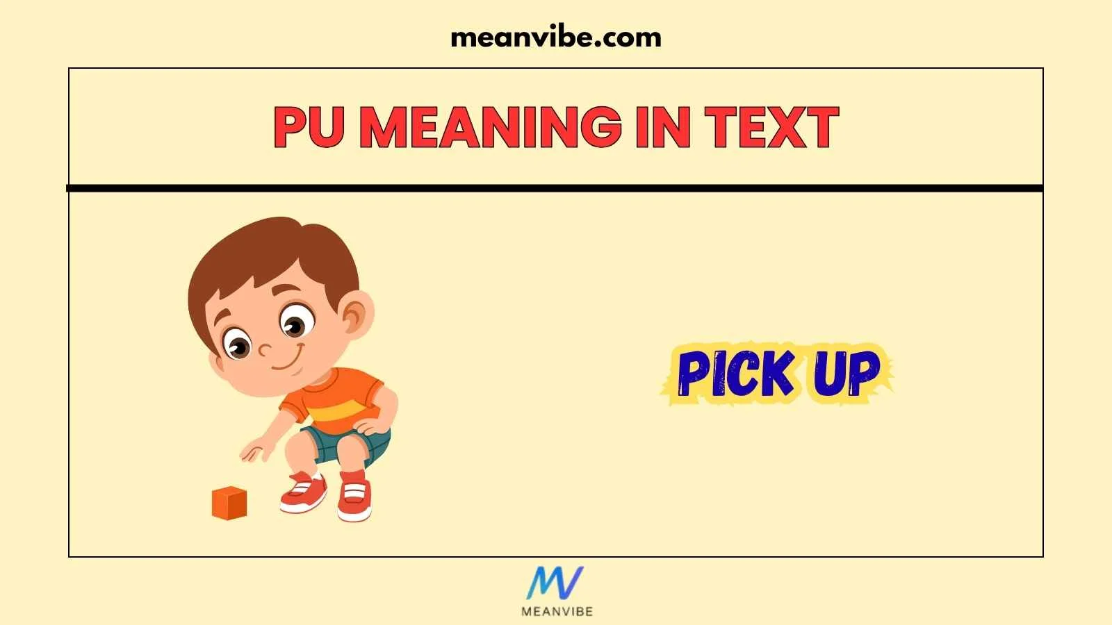 PU Meaning in Text