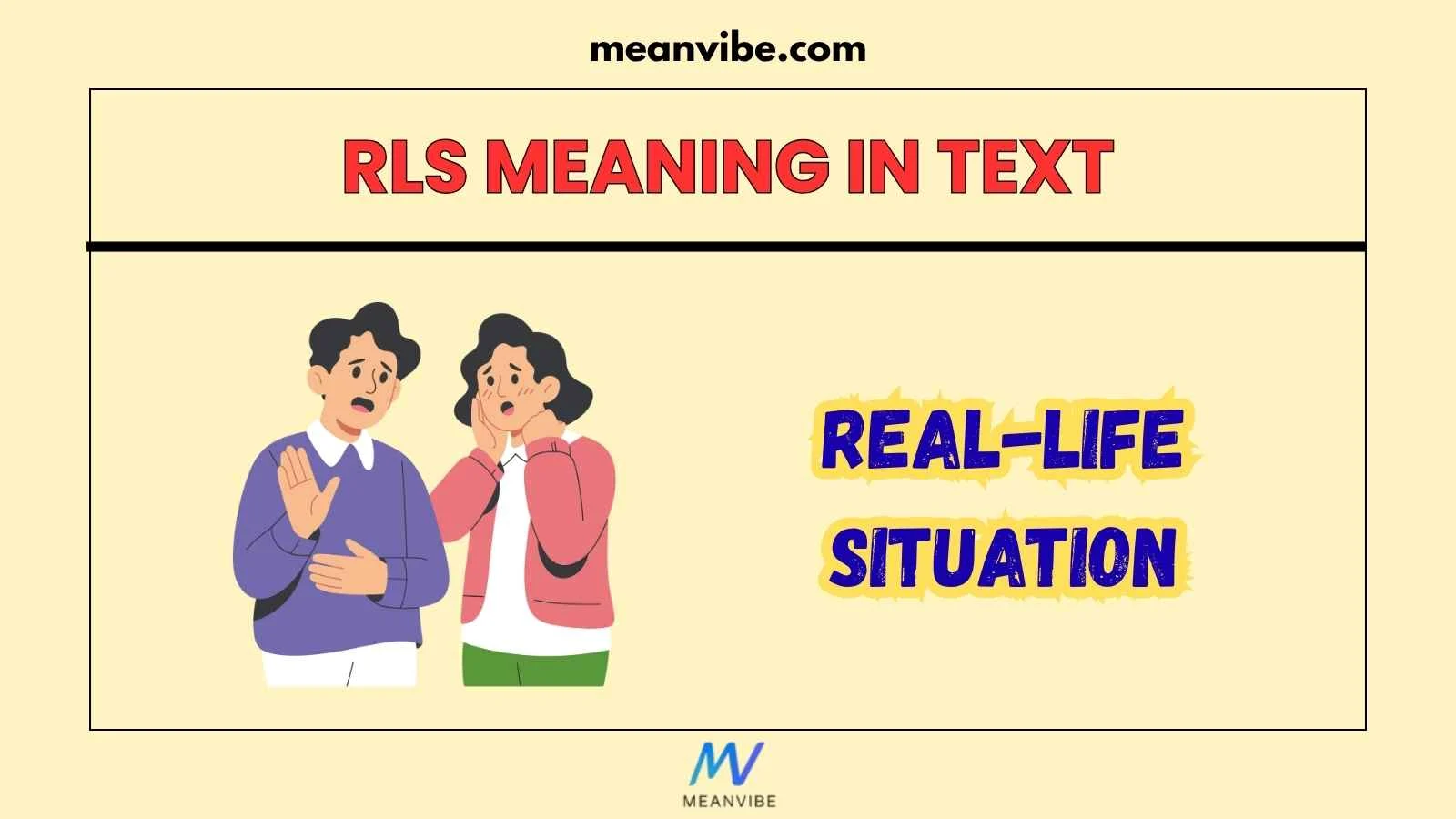 RLS Meaning in Text