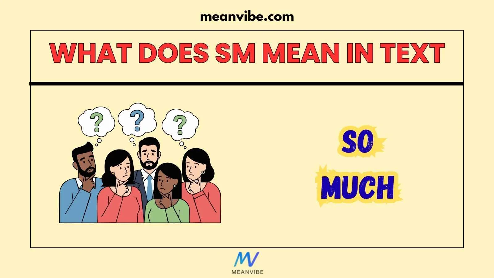 What Does SM Mean in Text