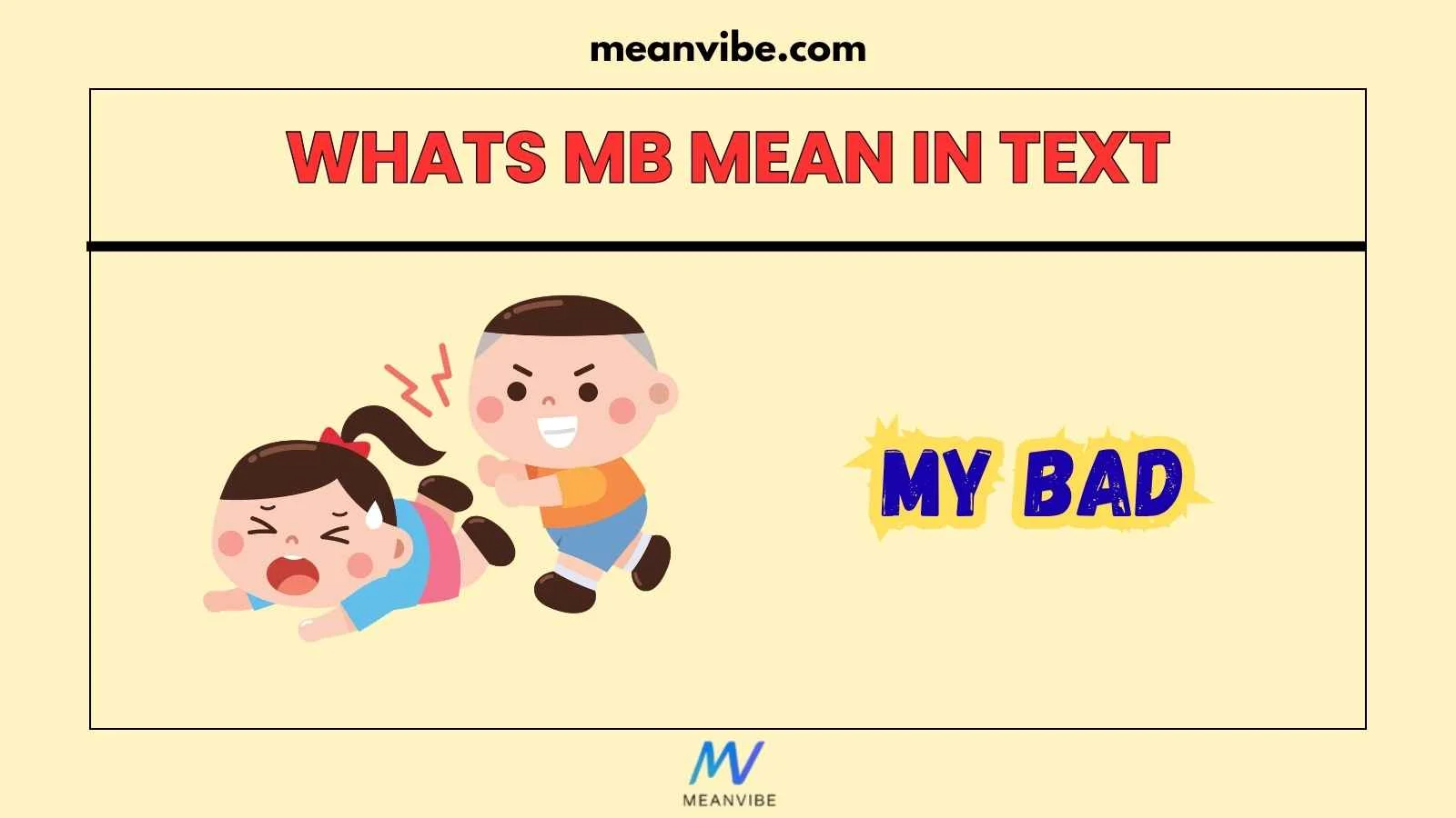 Whats MB Mean in Text