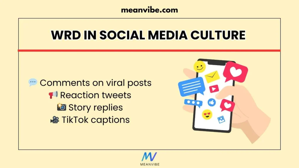 WRD in Social Media Culture